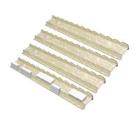Générique Mahjong Tile | Racks and Pushers Scalloped 20 Inchs