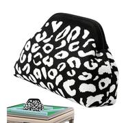 Générique Mahjong Tile Storage Bag - Woven Pouch | Magnetic Closure | Hand-woven Polyester Bag With Magnetic Closure; Stores Tiles, Cards, Dice And Tokens For Travel, Parties
