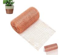 Générique Maille de cuivre pour contrôle des escargots et des limaces - Double Couche - Flexible - Barrière en cuivre pour Plantes de Jardin, Plates-Bandes, Pots et rongeurs (127 mm x 6 m)