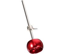 Générique Maillet de Pédale de Batterie Alliage Aluminium Rouge Accessoire pour Kit de Tambour Réponse Rapide et Tonalité de Rechange pour Percussion