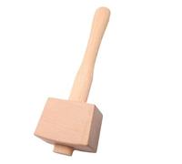 Générique Maillet en Bois de Hêtre pour Garçon et Filles Surface Finement Polie, Finition Lisse, pour Projets de Bricolage et Travail du Bois