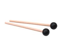 Générique Maillets de Batterie en Caoutchouc - Baguettes de en Bois - Baguettes de pour Glockenspiel, Xylophone, Carillon, Bloc de Bois et Cloches, Accessoire d'instrument