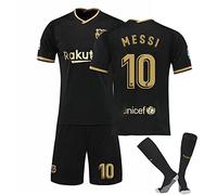 Générique Maillot Barcelone Enfant de Foot Retro Soccer Jersey, #10 Maillot Classique, Ensemble Barca Enfant et Adultes, Garçon Vêtements de Football Extérieur Tshirt, Short avec Chaussette