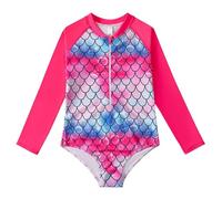 Générique Maillot de Bain Bebe Fille, Maillot de Bain Une pièce Manches Longues Solaire pour Filles Enfants bébé et Tout-Petits Confortable Plage Piscine