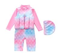 Générique Maillot de Bain Bebe Garcon, Combinaison Flottant Enfant Plage Anti Noyade Maillot de Bain Enfant Fille Plage Combinaison Flottant à Flottabilité avec Flotteur 2-5 Ans