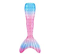 Générique Maillot De Bain Enfant Fille Été 2025 Joli Maillot de Bain d'été Cosplay Party Fille Manches Longues Deguisement Océan Piscine Natation Plage Costume de Bain de Plage (4-5 Years)