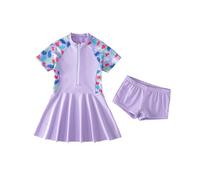 Générique Maillot de Bain Enfant Fille, Maillot de Bain Deux pièces pour Filles Ensemble Estival Confortable et élégant pour Jeunes Enfants