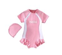 Générique Maillot de Bain Femme Maillot de Bain à Manches Longues pour Filles,Protection Solaire UPF 50,idéal pour la Plage et la Piscine.