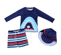 Générique Maillot De Bain GarçOn 10 Ans - Maillot De Bain Trois PièCes pour Tout-Petits Et BéBéS GarçOns Manches Longues Manches Courtes Dessin Animé Mignon pour Tout-Petits Enfants éTudiants