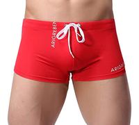 Générique Maillot de Bain Homme RD/XL Nouveau Short de Natation Confortable et élégant pour la Plage et la Piscine avec Une Coupe Moderne et Un Design Respirant (Red, M)