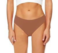 Générique Maillot de Bain Menstruel Adolescente Femme à 4 Couches Culotte Menstruelle, Taille Haute Slip Maillot de Bain Menstruel Ado Regle Culotte Menstruelle Piscine Plage (01-Café, XS)