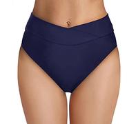 Générique Maillot de Bain Menstruel, Culotte Menstruelle, Fuite Menstruation Bas de Bikini Femme Short de Bain Absorbant Short de Bain Taille Haute Amincissant Gainant Ventre