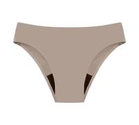 Générique Maillot de Bain Menstruel, Culotte Menstruelle, Fuite Menstruation Bas de Bikini Femme Short de Bain Absorbant Short de Bain Taille Haute maillot de bain short femme (Kaki, S)
