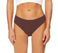 Générique Maillot de Bain Menstruel Femme Culotte Menstruelle Piscine Adolescente Filles Culotte Menstruelle pour Regle Basic Slip Bikini Menstruell Piscine Maillot Menstruel Femmes (Brown, L)