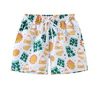 Générique Maillot de Bain pour garçon à séchage Rapide Doublure de Compression Boxer Anti-frottement Maillot de Bain Short de Plage Surf 2-7 Ans