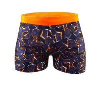 Générique Maillot De Bain pour Garçons Combinaison À Manches Courtes Short Enfant Pas Cher Bebe Garcon 6 Mois Séchage Rapide Board Shorts Maillots 4 Ans Slip 8 Garçon (Orange,4-5 Ans)