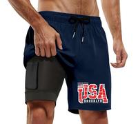 Générique Maillot De Bain Short Homme Homme Musculation Velo Slim T Rapide Eau Genou Technique Decontracte Séchage Islam Marin Armee Culotte Bodybuilding Flashy Tahitien Coquille