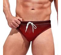 Générique Maillot De Bain Transbronzant Homme - Mode pour Hommes Loisirs Hawaii Sources Chaudes De Natation Douces Et Confortables avec Maillot De Bain Triangle VêTements Homme Marque (Wine, L)
