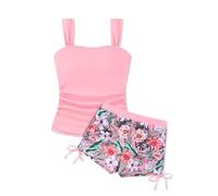 Générique Maillot De Bain UV Fille,Maillot De Bain Une PièCe pour Filles De 1 à 11 Ans Style Plage Et Sable