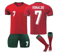 Générique Maillot de Foot Enfant et Adultes 2024 Nouveaux Maillots Home/Away Soccer Jersey, Ensemble Football Homme Garçon Vêtement Sport Tshirt, Shorts et Chaussette Set