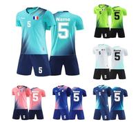 Générique Maillot de Foot Personnalisé Ensemble de Foot Enfant Homme Maillot de Football Personnalisé avec Nom Numéro L'équipe Le Logo Maillot Foot Maillot de Football pour Garçons Ensemble Pas Cher