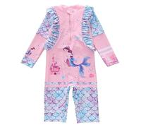 Générique Maillots de Bain Fille - Maillot de Bain Fille Princesse avec Volants pour Enfant de 3 à 14 Ans - Tenue de Natation Confortable et élégante pour Piscine Plage