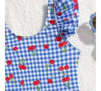 Générique Maillots de Bain Fille, Maillot de Bain Tankini Floral pour Filles Ensemble Bikini Mignon à Volants pour Jeunes Enfants et Fillettes