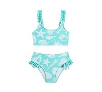 Générique Maillots de Bain Fille, Maillot de Bain Une pièce pour Filles avec imprimé Coquillage Tenue Estivale ludique et Tendance pour Fashionistas en Bord de mer