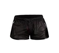 Générique Maillots De Bain Homme Sexy Boxer De Bain avec Cordon De Serrage Transbronzant Taille Basse Slip Dentelle Slips De Bain Adultes Piscine Plage Natation Short éLastique RéGlable