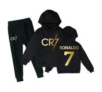 Générique Maillots de Football Sweat à Capuche cr.7 Survêtement de Enfants Cadeau de Football pour Garçons
