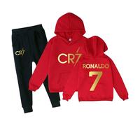 Générique Maillots de Football Sweat à Capuche cr.7 Survêtement de Enfants Cadeau de Football pour Garçons