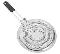 Générique -main de Cafetière en Acier Inoxydable Rond, Diffuseur de Chaleur Léger Répartition Uniforme, Accessoire la Cuisine pour Casseroles en Fonte et Céramique, Adapté pour Usage