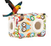 Générique Maison Chaude pour Perroquet calopsitte, nid Chaud pour Perroquet | Lit d’Oiseau Chaud Snuggle Hut,Lit de Couchage pour, Perruche, inséparable, calopsitte