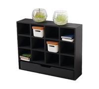 Générique Maison De Bibliothèque - Étagère À 12 Grilles Légère Et Précise - Étagère De Rangement Miniature pour Maison De | pour Passionnés Garçons Filles Anniversaires Fêtes