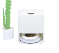 Générique Maison de Modèle - Robot Nettoyeur Décoratif en Forme d'Ornement,Statue de Mini Robot Aspirateur - pour Bureau Chambre D'Chevet Cuisine Séjour Chambre Et Étagère