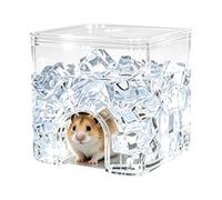 Générique Maison Fraîche pour Hamster Cube Transparent Anti-Chaleur