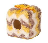 Générique Maison Hamster, Accessoires de Sommeil Doux en Peluche, Petit Lit Clos et Moelleux pour Rongeur, Chinchilla, Furet, Hérisson, Hamster Doré, Lapin, Écureuil, Cage, Maison, Salon, Intérieur