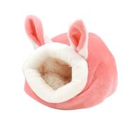 Générique Maisons de Hamster, Hamster Hideaway - Hamster de Style Lapin Hamster Hivernal nid Chaud,Lit en Coton Chinchilla, Grotte Petite Animale, Fournitures hérissées Amovibles par Temps Froid