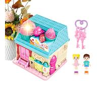 Générique Maisons de s pour - Maison de Jouets avec lumière et Musique, château de Villa réaliste, Cadre de 17,5 cm, Construction en ABS de Haute qualité, Son et Vision interactifs - po