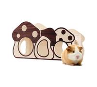 Générique Maisons Et Abris pour Hamsters - Habitat en Forme De Champignon Résistant Aux Morsures | Maison pour Hamster Nain De Compagnie - pour Lapin Chinchilla Gerbille Furet Hérisson