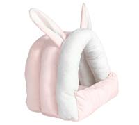 Générique Maisons-Lits, Lits-grottes pour Cobayes, Accessoires pour Cages, Cachettes, Petites Maisons pour et Autres Animaux, Rose