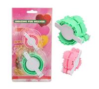 Générique Maker - ABS 8.94x4.84x1.38 Inches Packed 100g, Heart-Shaped Fluff Ball | Thread Wrapping Compact Tool For Crafting s And DIY Yarn Projects