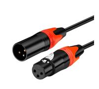 Générique Male To Female Audio Cable, 4.92 Ft Audio Cord, Speaker Cable | Pro Microphone Cable for Microphones, Mixer, Speaker Systems, Sound Mixer, Radio Station, Podcast, Audio Sound Equipment