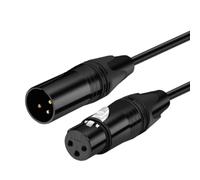 Générique Male To Female Audio Cable, 4.92 Ft Audio Cord, Speaker Cable | Pro Microphone Cable for Microphones, Mixer, Speaker Systems, Sound Mixer, Radio Station, Podcast, Audio Sound Equipment