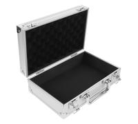 Générique Mallette à Outils en Alliage D'aluminium Petite Boîte de Transport Verrouillable Résistante aux Intempéries Poignée Ergonomique pour Rangement et Organisation D'outils Portable