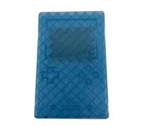 Générique Mallette de Rangement Portable pour AYANEO Vert Console de Jeu Housse de Protection Console de Jeu Portable Rétro Boîte de Transport de Voyage (Translucent Blue)