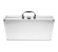 Générique Mallette de Transport Microphone Rigide Portable avec Protection Étanche pour Micro sans Fil et Carte Boîte de Rangement Multifonction pour Chanteurs et Audio Résistante