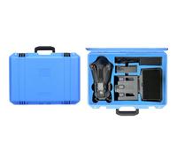 Générique Mallette de Voyage pour DJI Mavic 4 Pro et RC Pro 2 Télécommande Boîte de Rangement Rigide Étanche, Support Batteries et Hélices Sac de Rangement Portable (Blue)