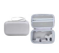 Générique Mallette de Voyage pour DJI Osmo Mobile 8 Boîte de Rangement en PU Housse de Protection Anti-poussière et Anti-Chute pour Stabilisateur de Cardan Sac de Rangement Portable (Gray)