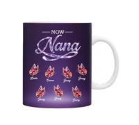 Générique Mama Coffee - Three Hundred Thirty Milliliter Ceramic Cup, Novelty Mothers Day Pottery, Decorative Female Appreciation Vessel, Kitchenware Category, White Glazed Set for Wives and Grandmas